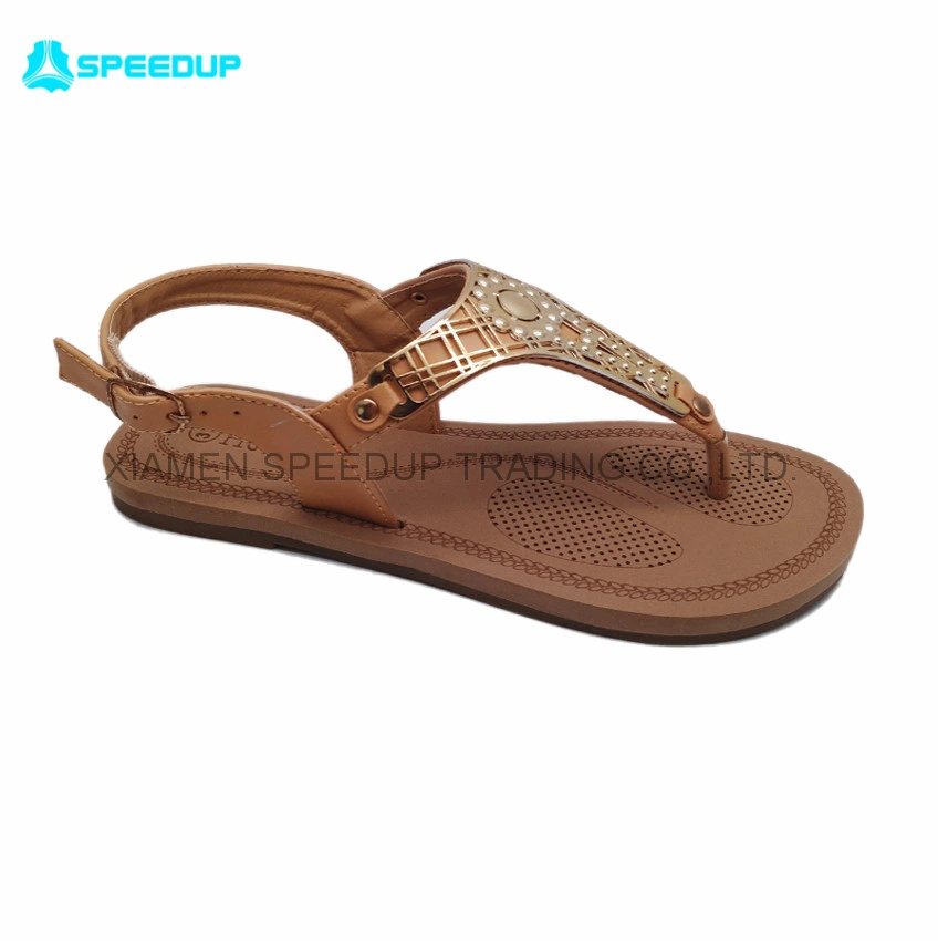 China Best Sell Comfortable and Breathable EVA Insole Lady Sandals