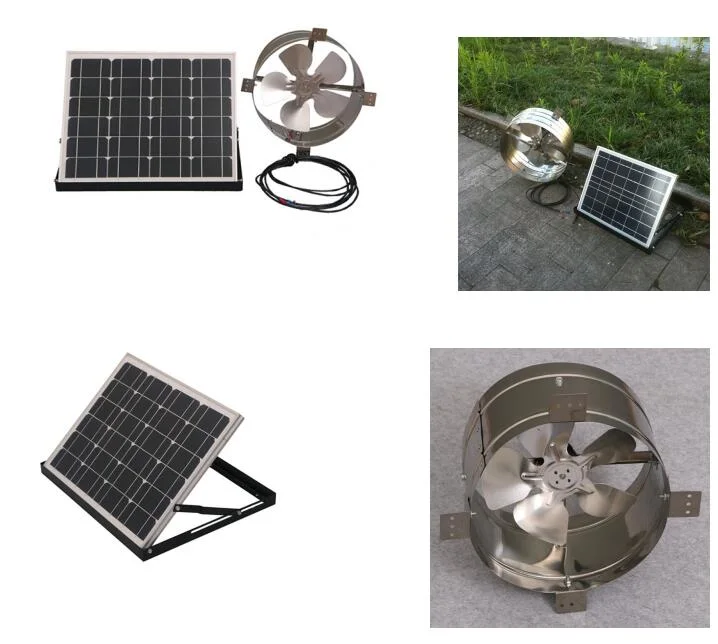 Garage Solar Air Ventilator for Air Circulation