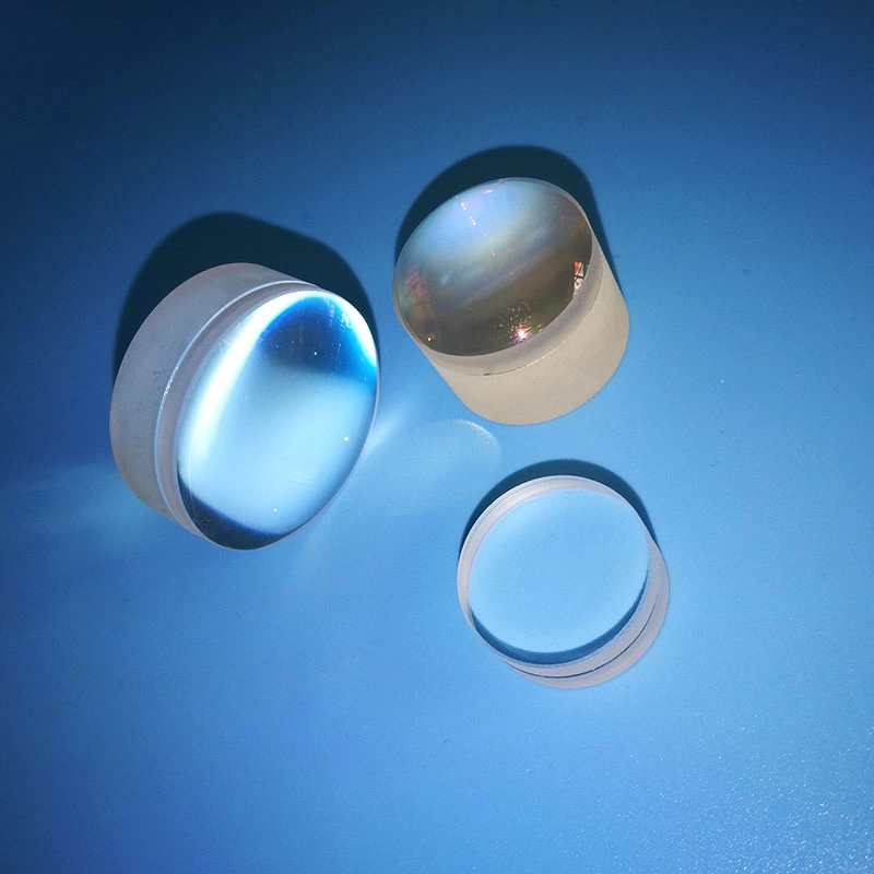 Customized Achromatic Doublet Lens Near UV or Near IR Optical Glass Silica Fused Quartz Bk7 2 Kind of Glasses Material Achromatic Lenses with Ar Bbar Coating