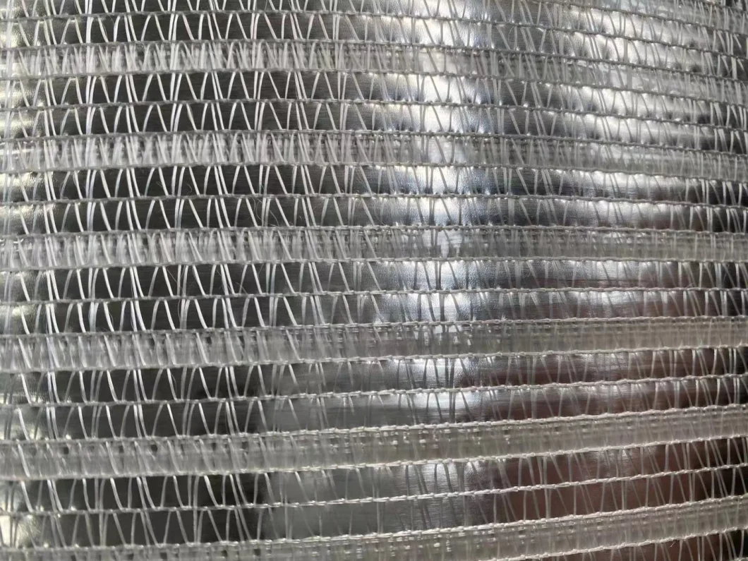 UV Protection/Anti UV Silver Aluminum Foil Shade Net 85% Shading for Agricultural Greenhouse