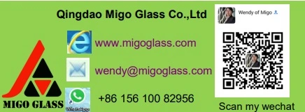 Processed Glass Float Glass Panel 4mm Tempered Glass for Greenhouse
