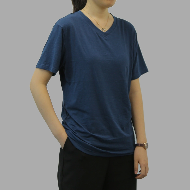 Antibiosis Eco-Friendly Organic Hemp T-Shirt Hemp Fabric Clothing 100% Hemp T-Shirts