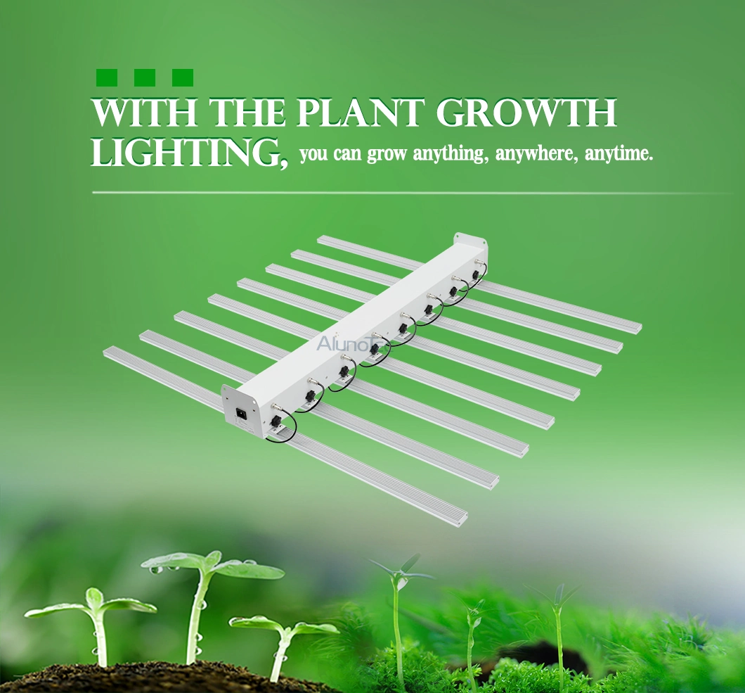 Energy Saving 600W Greenhouse Grow Light LED Plant Grow Lighting with Dimming Knob