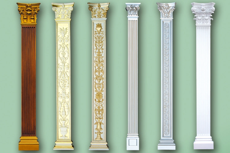 Banruo Gothic Styles Fiberglass Roman Column for Construction