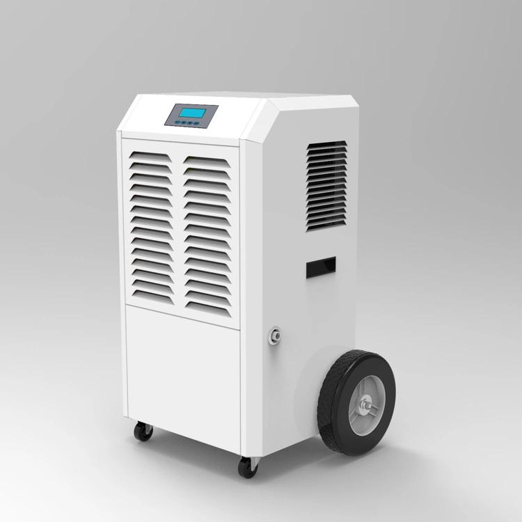 China Hot Sale 138L Portable Industrial Greenhouse Dehumidifier Air Dryer Machine with Handle