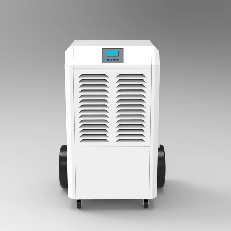 China Good Quality 138L Portable Industrial Greenhouse Dehumidifier Air Dryer Machine with Handle