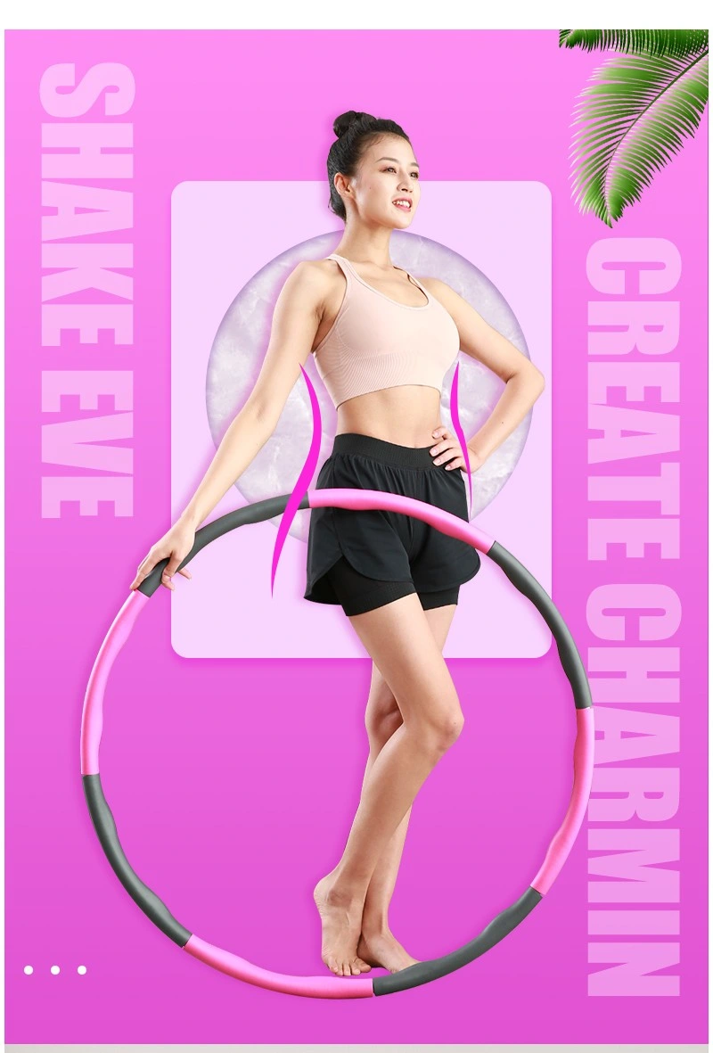 Home Workout Sports Hoop Circle Slimming Massage Hoop Fitness Exercise