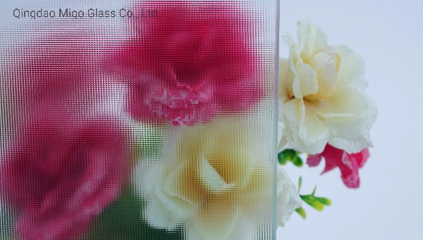 Ad 4.0mm Tempered Patterned Glass Diffused Glass with Ce Certified Greenhouse Glass