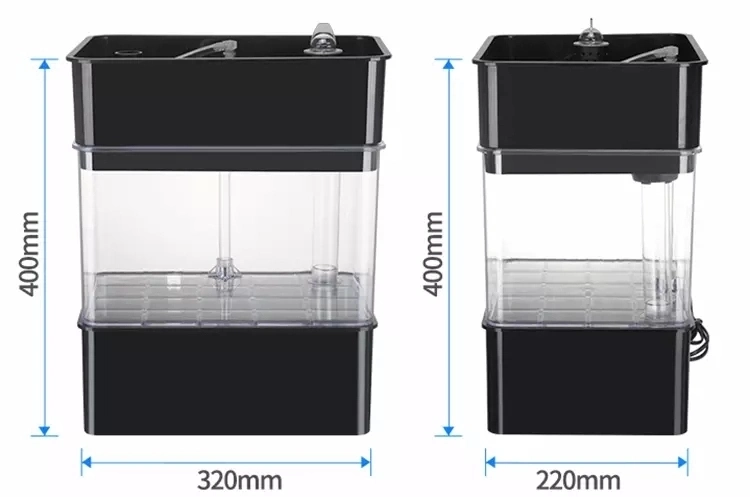 Aquaculture and Hydroponics for Aquaponics System