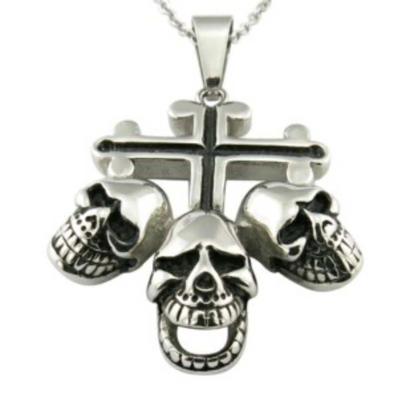 Gothic Style Pop Young Guy Metal Jewelry Pendant