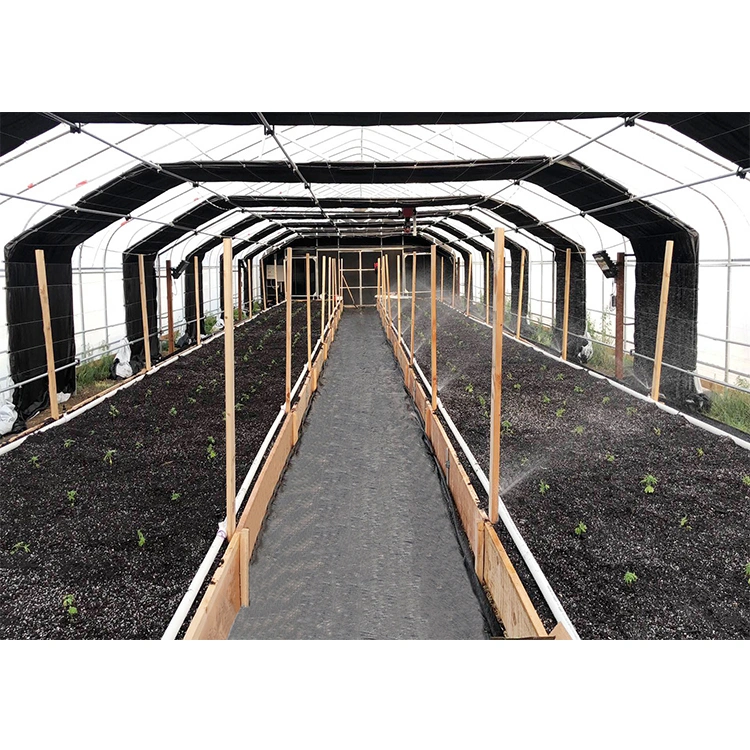 Commercial Net Shading Blackout Tunnel Greenhouse Price