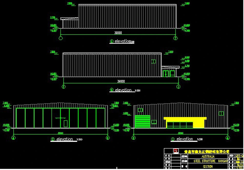 Commercial Prefab Low Cost Easily Built Steel Building with Certificates