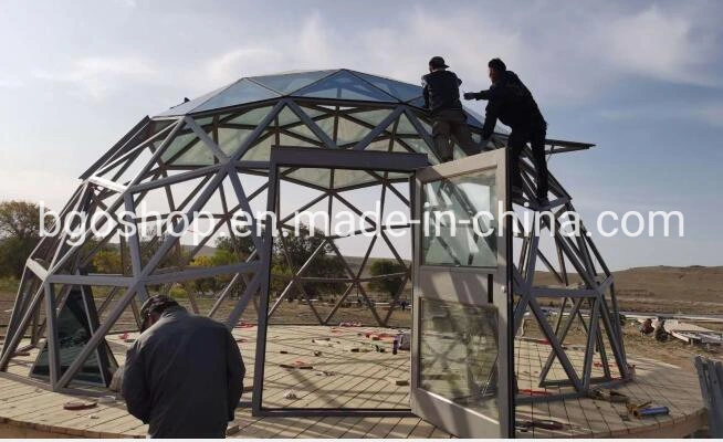 Outdoor Durable Geodesic Dome Party Event Glass Wall Tent