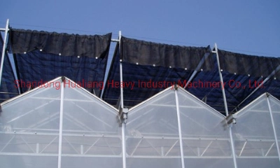 Blackout Hydroponic Glass Greenhouse for Cannabis and Hemp Growing
