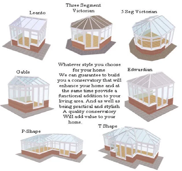 Aluminium Arched Greenhouse for Varanda (BH-SH06)