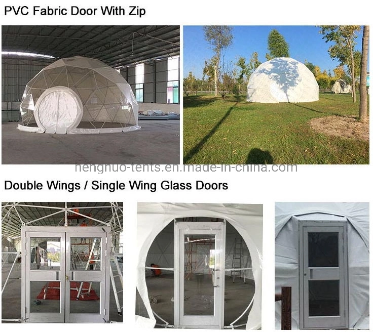 Temporary Sheltered Stylish Dome Igloo Houses for Outdoor Use