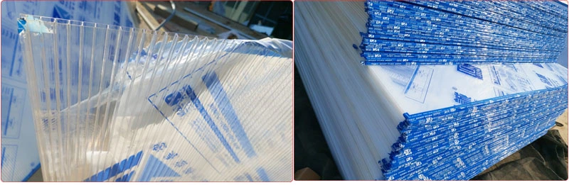 Commercial Aluminum Frame Polycarbonate Sheet Greenhouse From China