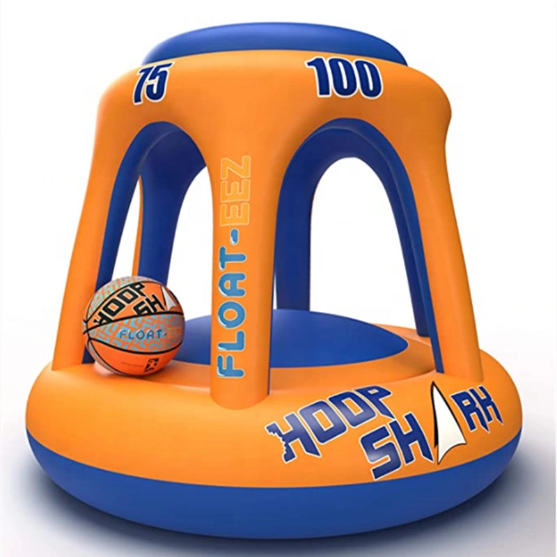 Swimming Pool Basketball Toy for Kids Hoop Ball Set Inflatable Hoop Water Play Summer Toy