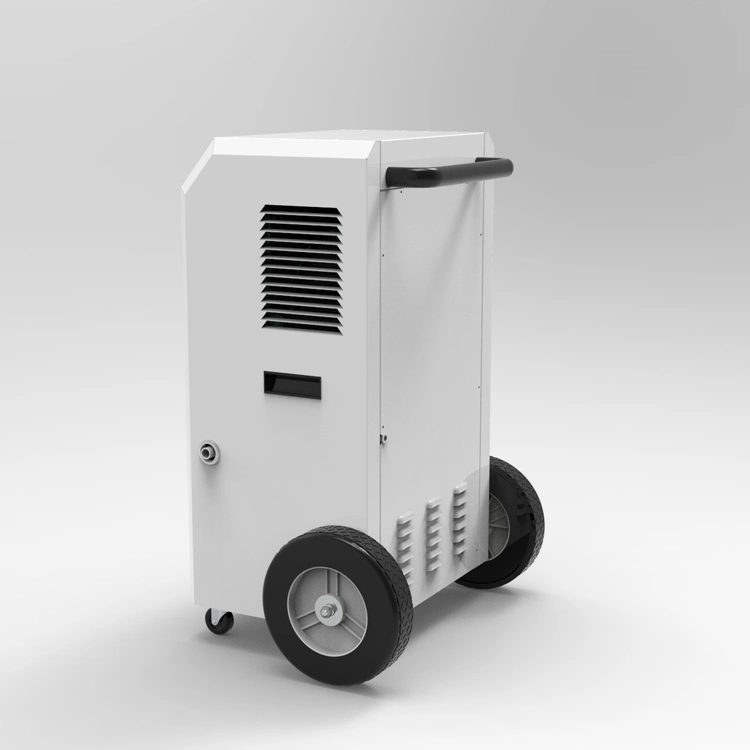 China Good Quality 158L Portable Industrial Greenhouse Dehumidifier Air Dryer Machine with Handle