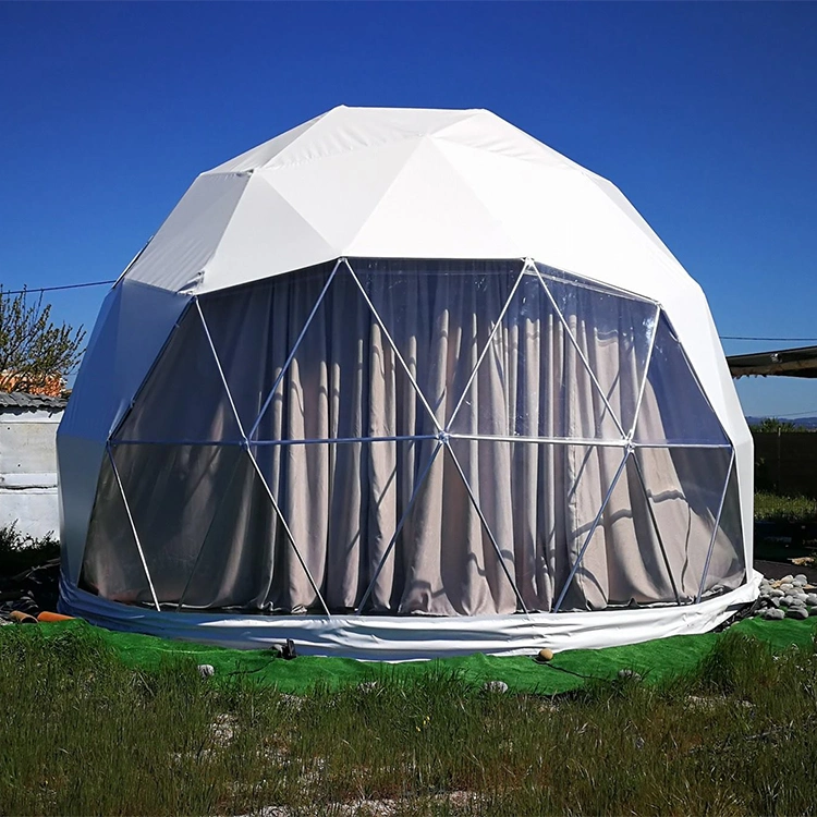 8m Large Glamping Event Dome Shelter Tents with Inside Warm Insulation Decoration