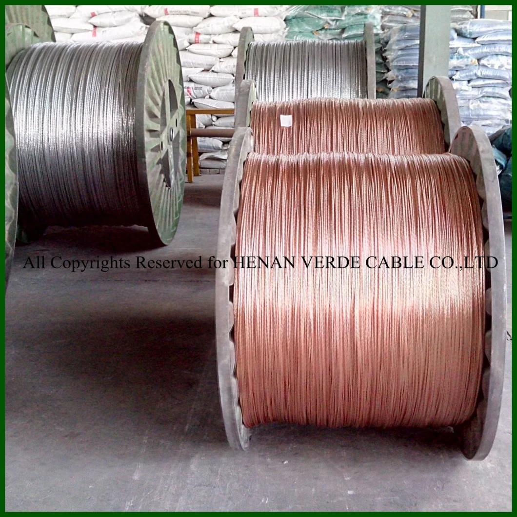 16mm2 70mm2 Bare Copper Yellow Green Colored PVC Insulated Earth Cable Ground Wire