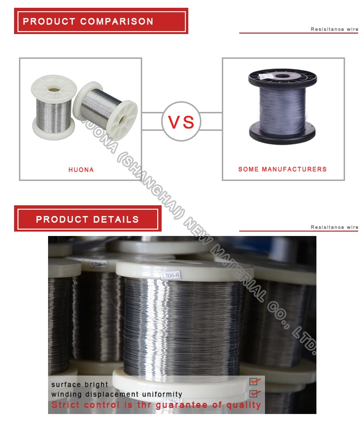 Outstanding Bending Proof Performance Nichrome 8020 Stranded Wire