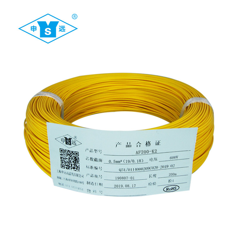 200degree Af200 FEP Insulated Silver Plated Copper Wire