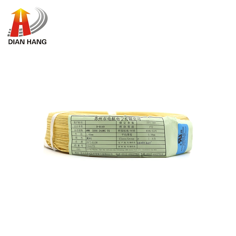 PE Electronic Insulated Wire UL3266 16AWG High Temperature Environmental Protection Electrical Internal Unit Wire Electrical Wire