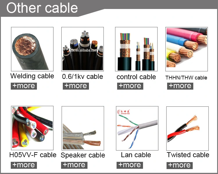 Copper Electric Wire Cable in Reel, Wholesale Electric Wire Cable with Copper Core Material