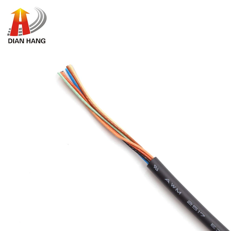 Professional Production Lead Terminal PVC Wire High Temperature Resistance Electric UL2517 Electronic PVC Copper Tinned Cable