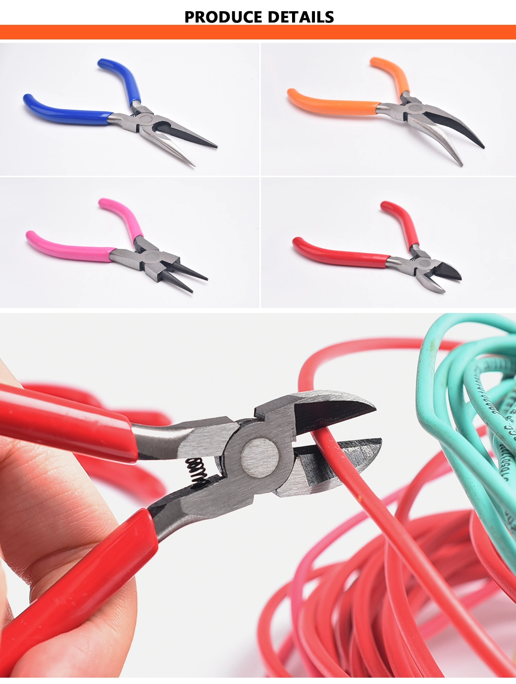Combination Cutting Hardware Wire Stripper Mini Jewelry Multi Plier Hand Tools