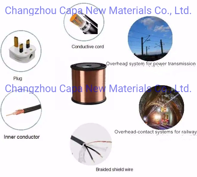 Swg28 Copper Clad Steel Wire Replace Steel Wire for Electrical Wire