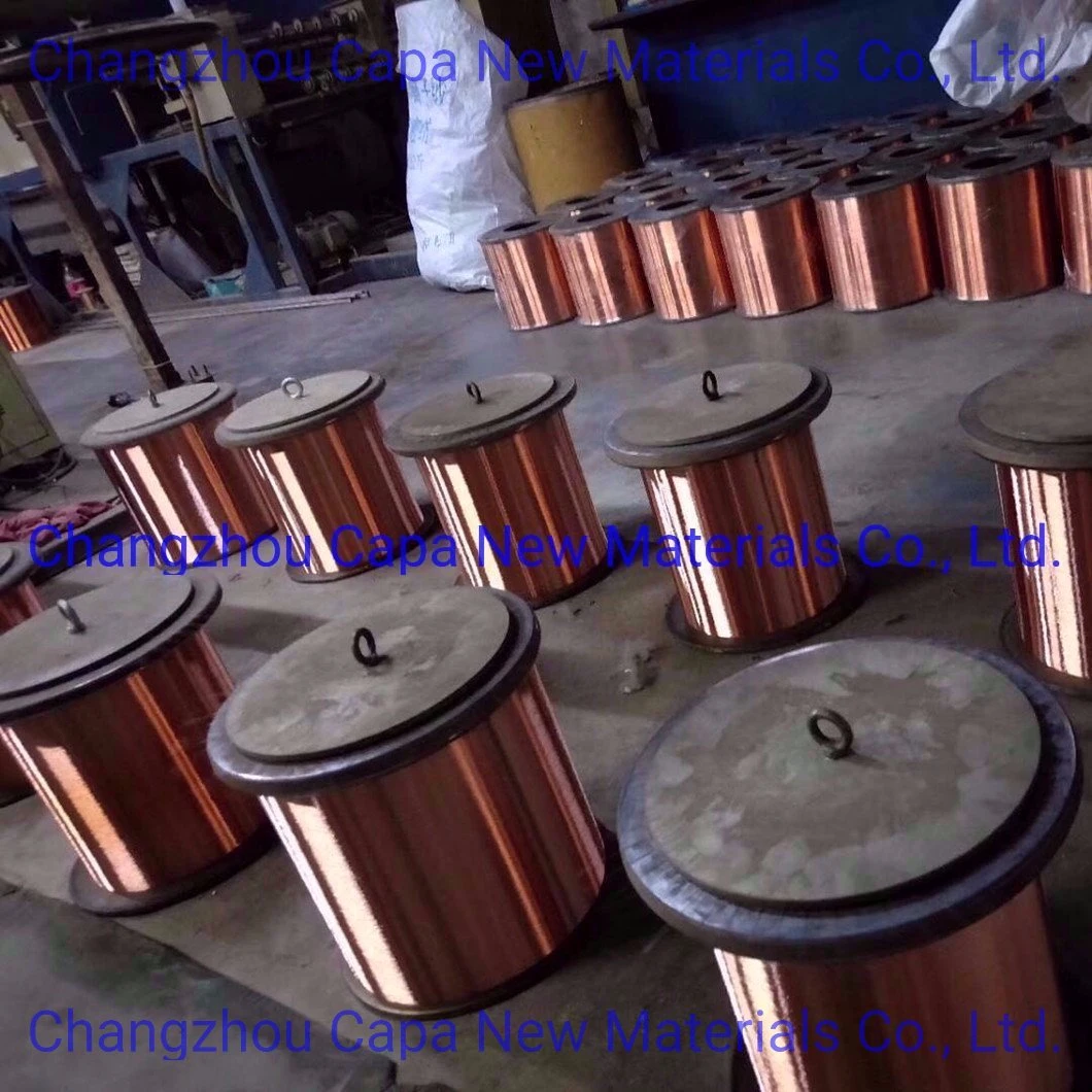 China High Quality Swg34 Copper Clad Aluminum Wire/CCS Wire for Enameled Winding Wire