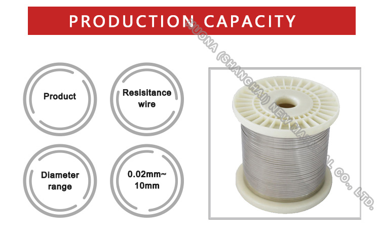 Nichrome Heating Resistance Precision Alloy Wire (NiCr8020)