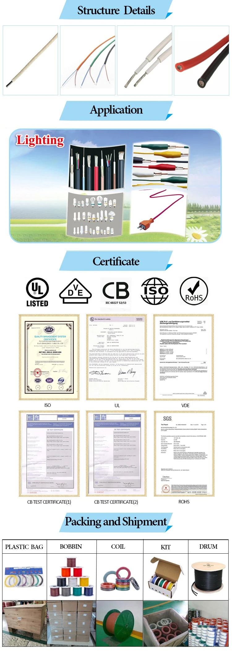 UL 3266XLPE Insulated Hook-up Wire Soft Annealed Tinned Copper Conductor