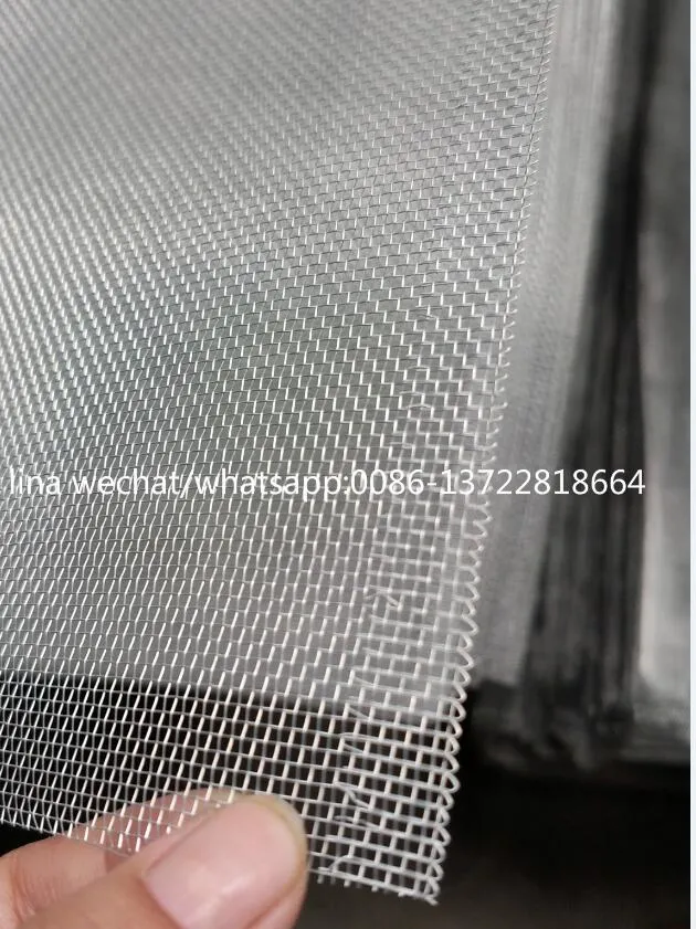 Silver Coated and PVC Coated Aluminium Wire Mesh