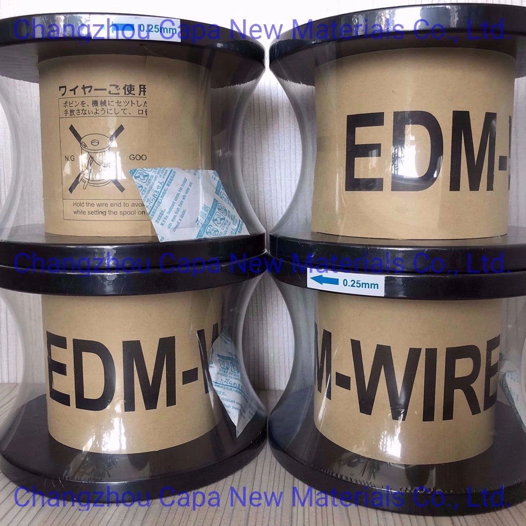 EDM Brass Wire Cuzn37 0.25mm 900n