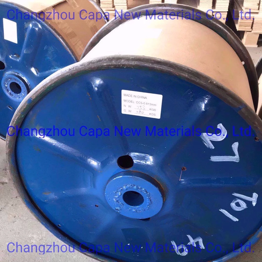 China High Quality Swg34 Copper Clad Aluminum Wire/CCS Wire for Enameled Winding Wire