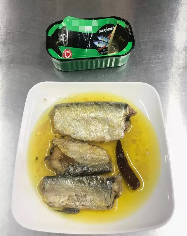 Canned Spiced Sardine in Vegetable/Olive Oil