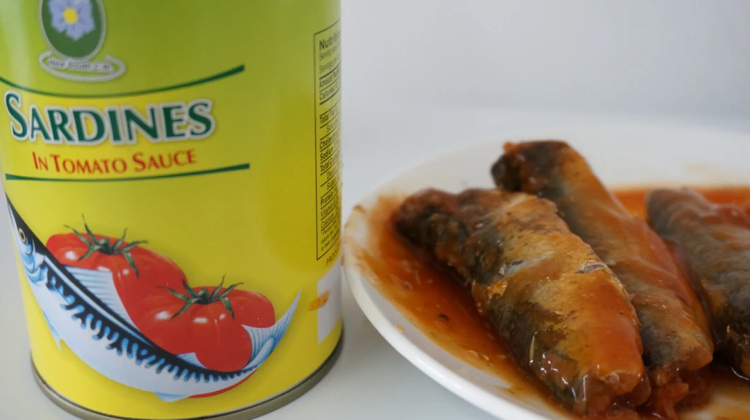 Canned Food Canned Fish Canned Sardine/Tuna/Mackerel in Tomato Sauce/Oil/Brine 125g 155g 425g