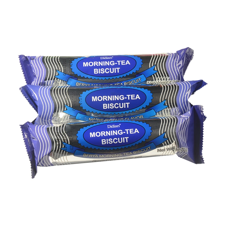 70g Morning-Tea Biscuit Sweet Food Glucose Biscuit Cream Biscuit Cream Cracker Fortune Cookie Halal Food