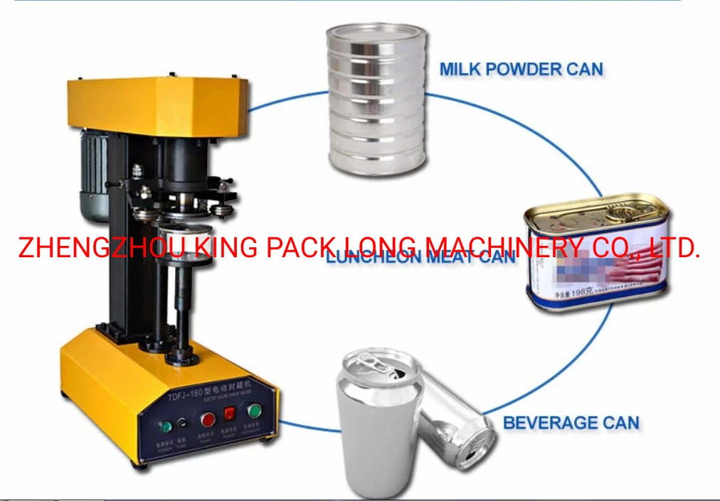Cans Sealer Semi Automatic Aluminum Tin Beer Ring-Pull Cans Sealing Machine