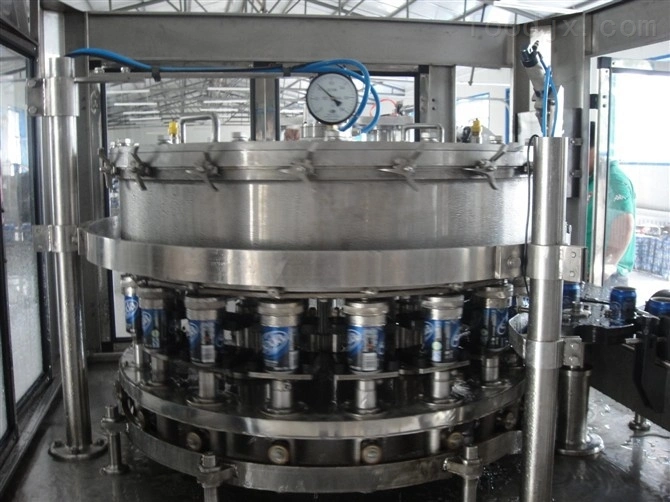 Automatic Craft Beer Aluminum Can Filling Sealing Machine/Beer Canning Line/Beer Canning Plant