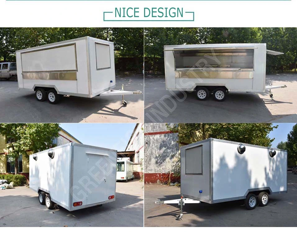 Fully Equipped Electric Mobile Halal Food Cart for Sale