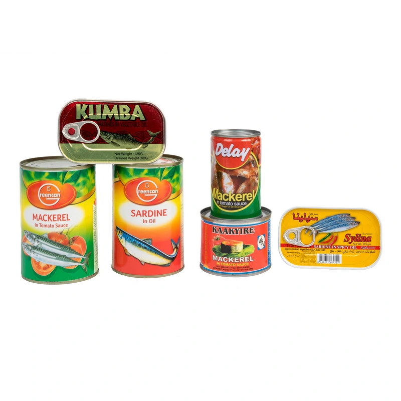 Canned Seafood Wholesale Canned Sardines in Tomato Sauce