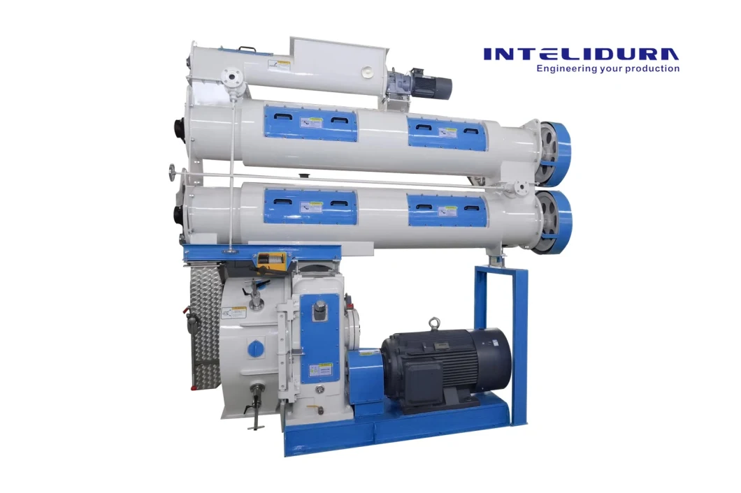 Cattle Chicken Poultry Swine Pig Pork Cow Beef Livestock Feed Ring Die Balanceado Pellet Mill Machine