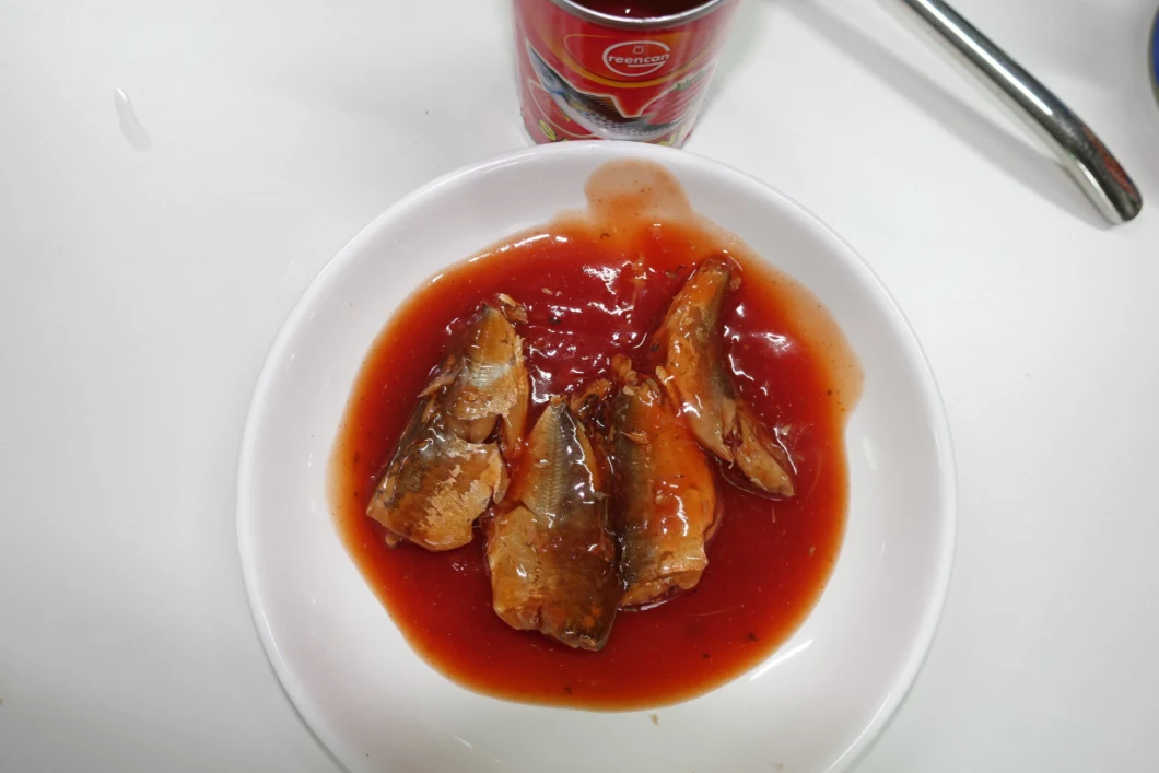 Canned Food Canned Sardines in Tomato Sauce/Vegetable Oil with Private Label