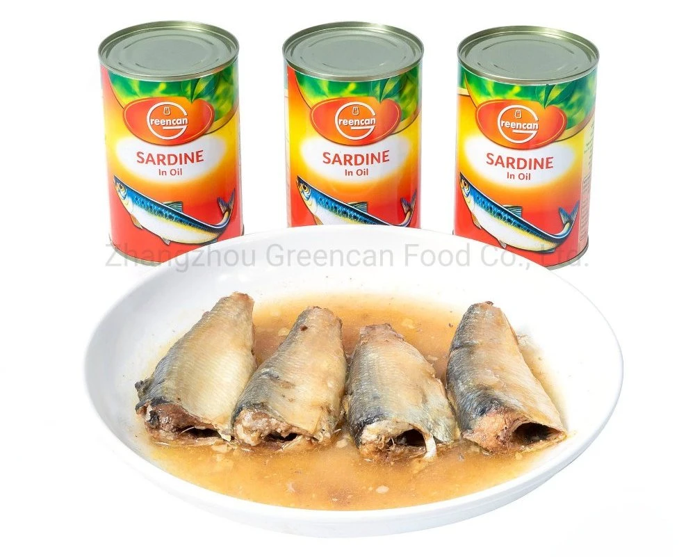 2021 Fresh Fishes Canned Sardines in Tomato Sauce/Vegetable Oil with Best Price