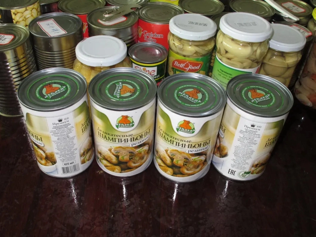 Canned Food Canned Mushroom Slices From China Manufacturer