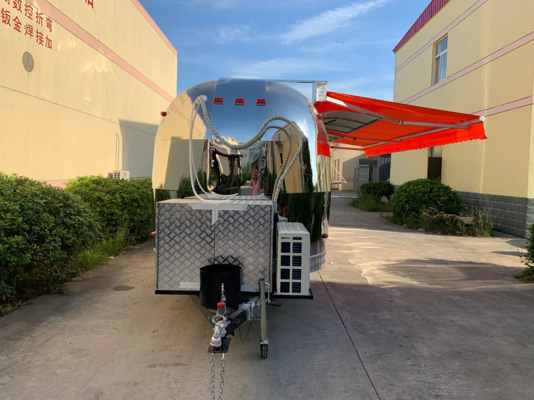 China Food Display Cart Equipped Mobile Shawarma Food Carts for Sale Catering Food Trailer